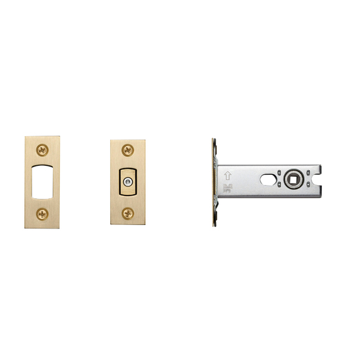 Buster and Punch Deadbolt Latch for Thumbturn Lock 57mm Brass GLL-051172