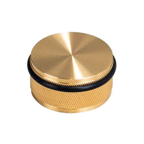 Buster and Punch Door Stop Floor Mounted Brass 25mm RDS-02272