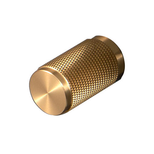 Buster and Punch Cabinet Knurled Furniture Knob Brass UK-KN-BR-A