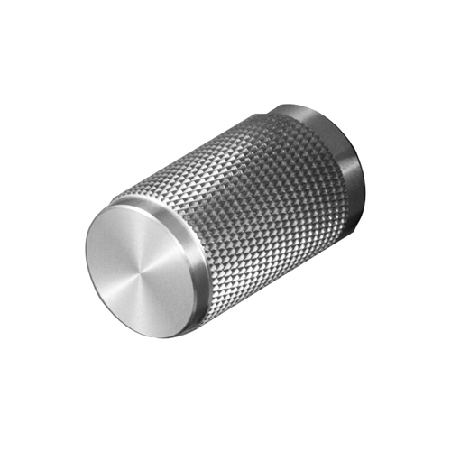 Buster and Punch Cabinet Knurled Furniture Knob Steel UK-KN-ST-A