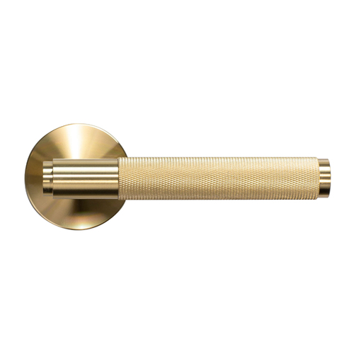 Buster and Punch Cross Door Lever Handle Passage Brass ZDD-052270