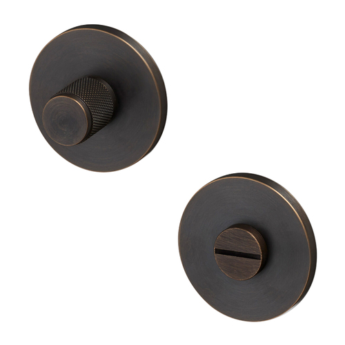 Buster and Punch UK Cross Thumbturn Lock Smoked Bronze ZLL-453477