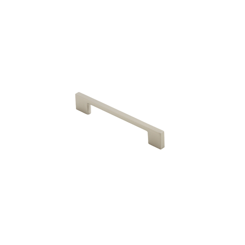 Castella Linear Cleat Cabinet Handle Brushed Nickel 128mm 163.128.05