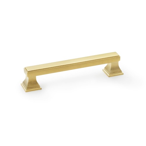 Castella Kensington Cabinet Pull Handle 128mm Satin Brass 800.128.35PVD