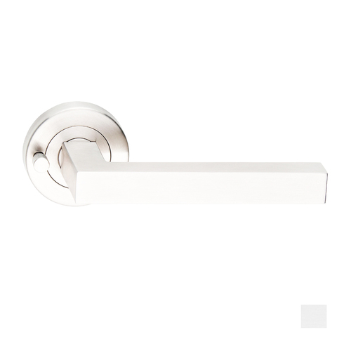 Dormakaba 4300/90P Coastal Round Rose Privacy Door Handle Leverset - Available in Various Finishes