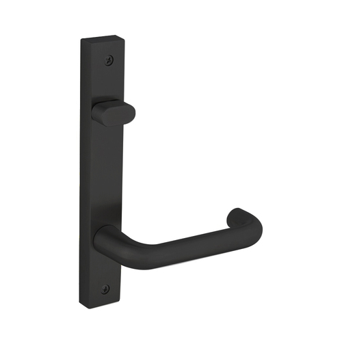 Dormakaba Narrow Style Square End Plate Visible Fix with Turnsnib and Lever TC6H PVD Black 6403/30G