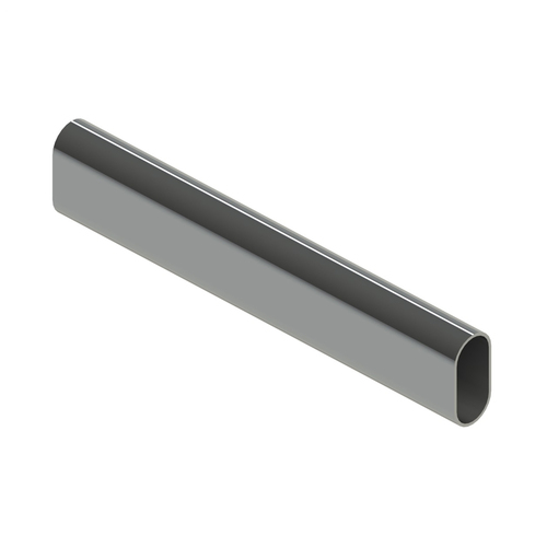 Emro Oval Steel Tube Chrome Plated - Available in 1800mm and 3600mm Sizes