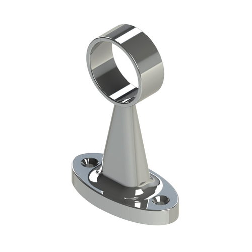 Emro Centre Pillar Support for 25mm Round Tube Chrome 355CP