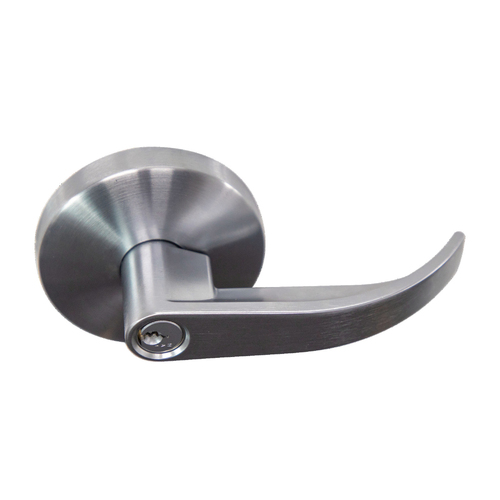 Hafele KNL Disabled Compliant Classroom Lever Set Satin Chrome 70mm 911.83.726