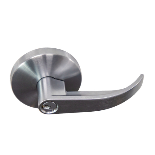 Hafele KNL Disabled Compliant Entrance Lever Set Satin Chrome 70mm BS 911.83.729