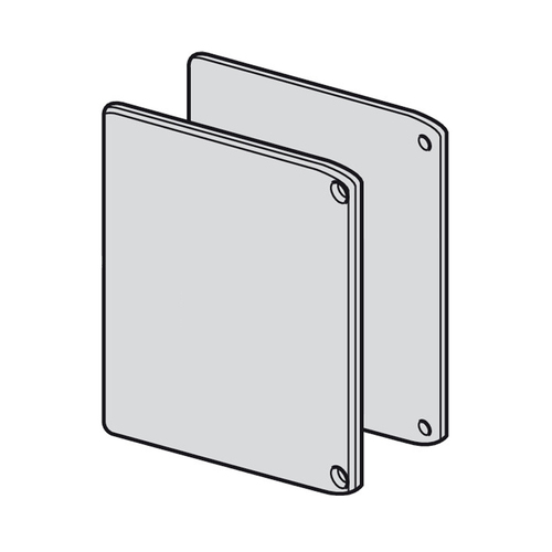 Hafele Slido End Cap for Running Track and Panel 52mm 941.25.033