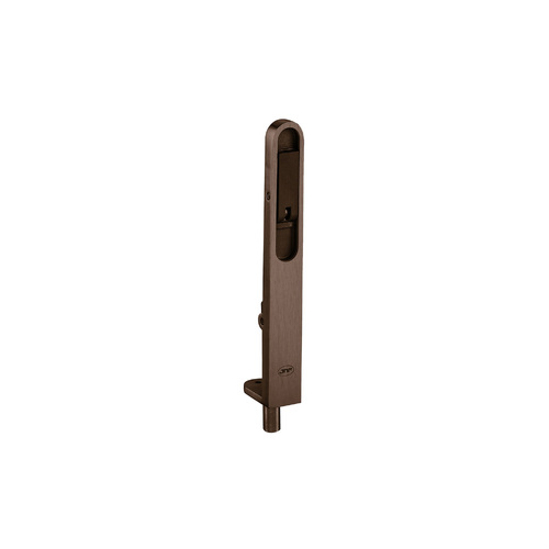 JNF Heavy Duty Flush Bolt Adjustable Throw 160mm Titanium Chocolate IN.17.604.160.TCH