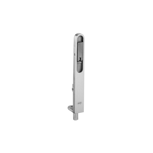 JNF Heavy Duty Flush Bolt Adjustable Throw 200mm Satin Stainless Steel IN.17.604.200