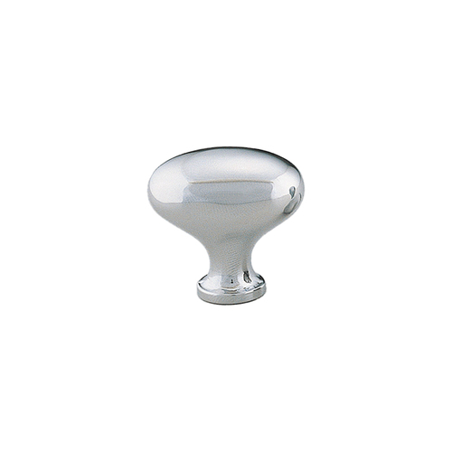 Restocking Soon: ETA Early November - Kethy Cabinet Brass Knob Egg 26mm Polished Chrome BK3726PC