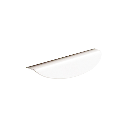 Kethy Curved Cabinet Lip Pull 96mm White DL360.96A-WHT#3