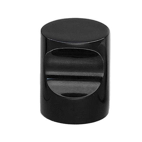 Kethy Cylinder Cabinet Knob 20mm Black F40220MBK