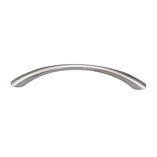 Kethy Tapered Bow Cabinet Pull Handle 128mm Brushed Nickel KETS396128BRN