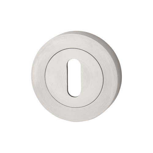 KR Lucas BlueSpec Bit Key Escutcheon 52mm Satin Chrome 2001