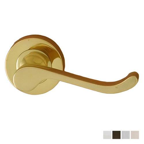 KR Lucas Pavtom Scroll Door Lever on Rose 50mm - Available in Various Finishes