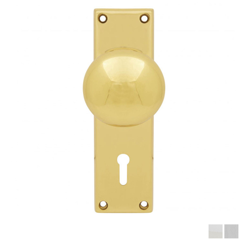 KR Lucas Pavtom Victorian Door Knob Bit Keyhole - Available in Various Finishes