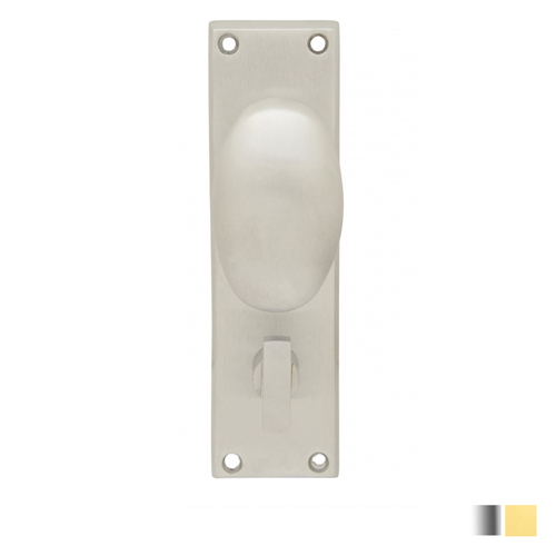 KR Lucas Pavtom Oval Knob on Rectangular Short Plate - Available in Various Finishes