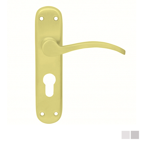 KR Lucas Pavtom Lolita Door Handle Euro Lock Lever - Available in Various Finishes