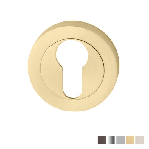 KR Lucas Pavtom Euro Round Esctucheon 8844 - Available in Various Finishes