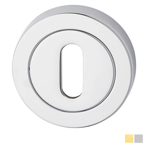 KR Lucas Pavtom Bit Key Escutcheon Concealed Fix 50mm - Available in Various Finishes