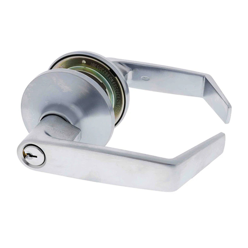 Carbine Rosehill Tiebolt Entrance Door Lever Set Satin Chrome PR6000