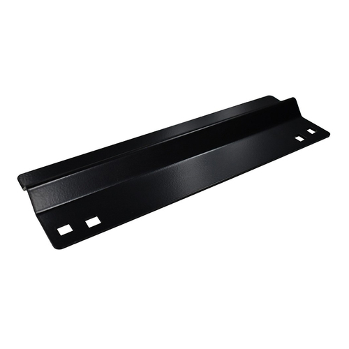 BDS Blocker Plate Blank without Cutout Zinc Plated Black Powdercoat BP6860BBLK