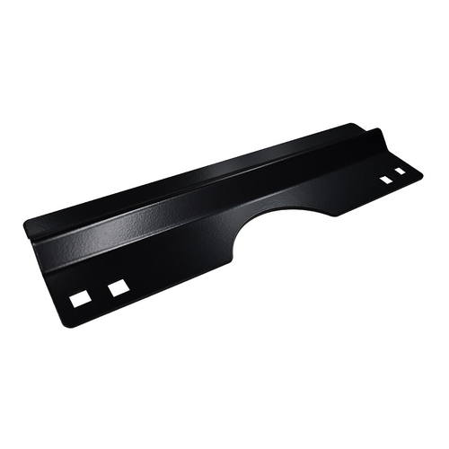 BDS Blocker Plate for EU EV Series Entrance Set Zinc Plated Black Powdercoat BP6860E7BLK