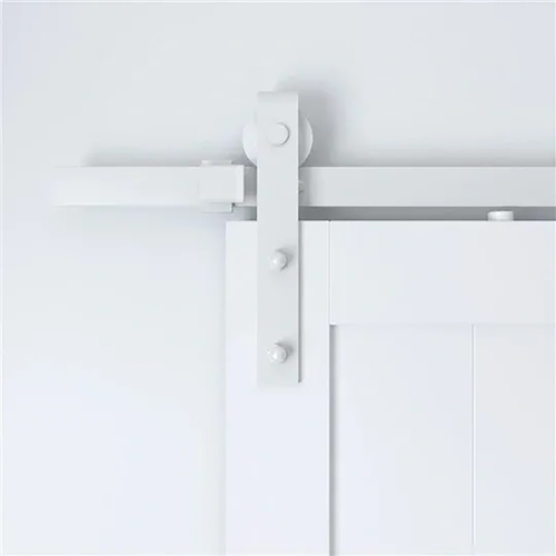 Mappas Barn Door Track Kit 2.5M White Suits Doors <1.25M Inc Hangers BT10025W *Track System Only*