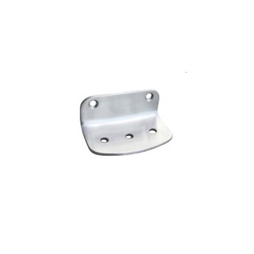 Metlam Surface Mount Soap Dish Visible Fix 127x54x76.5mm Satin Stainless Steel ML241