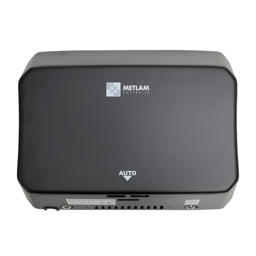 Metlam EcoSlender Slimline Automatic Operation Hand Dryer Designer Black ML_ECOSLENDER_DESIGNER