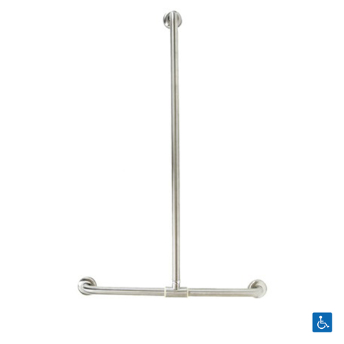 Metlam Universal Sliding Shower Rail Satin Stainless Steel MLR1078_SS