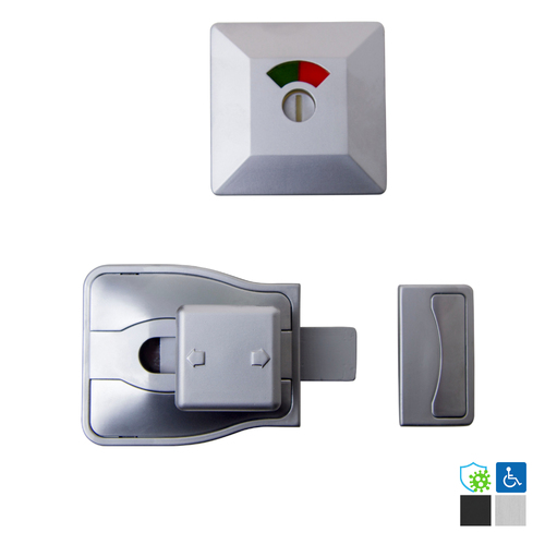 Metlam Moda Slide Lock and Emergency Release Indicator Set - Available in Various Finishes