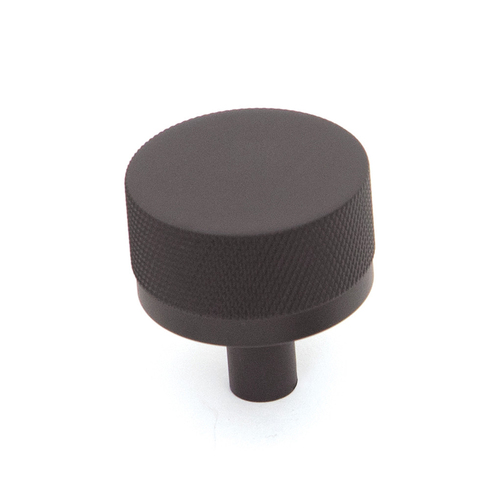 Momo Bellevue Knurled Knob 35mm Matt Black BVKKN035.MBL