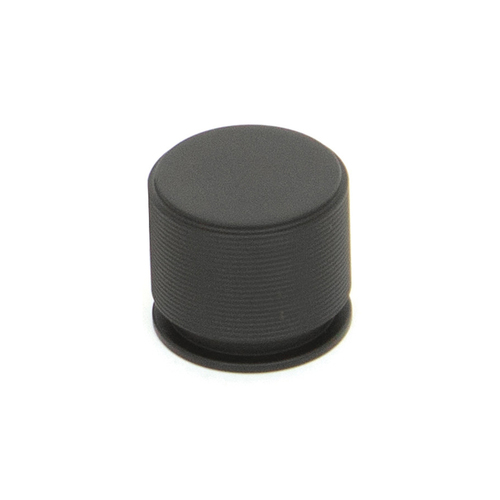 Momo Sussex Solid Brass Lined Knob 35mm Matt Black SRKL035.MBL