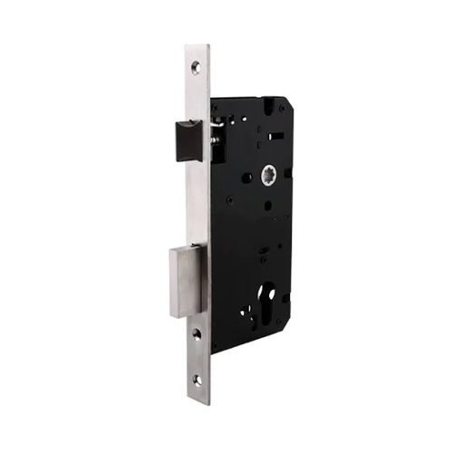 N2Lok Euro Mortice Lock 45mm Box Pack Satin Stainless Steel 24585SSSSBP