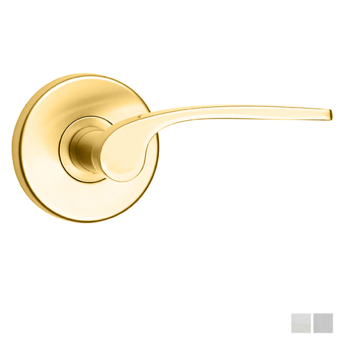 N2lok Padela Door Lever Passage Set on Round Rose Box Pack - Available in Various Finishes