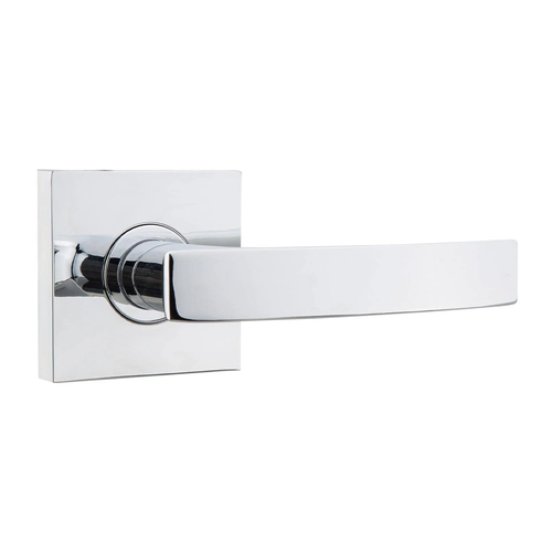 N2lok Novum Door Lever Passage Set on Square Rose Box Pack Polished Chrome 545S NO PC BP