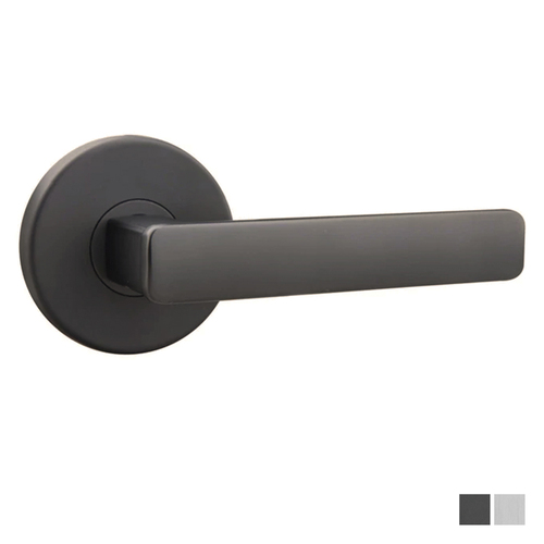 N2lok Vitus Door Lever on Round Rose Passage Set - Available in Various Finishes