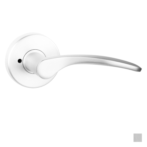 N2lok Curva Door Lever Privacy Set on Round Rose Box Pack - Available in Various Finishes