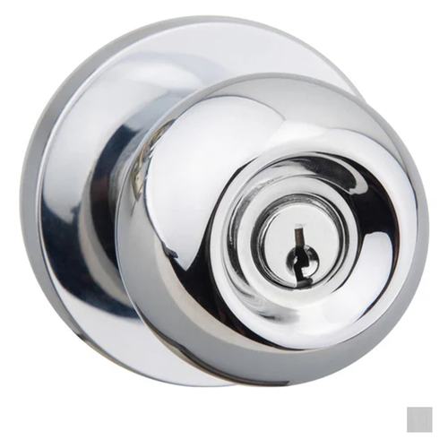 N2lok Pila Door Knob on Round Rose Entrance Set - Available in Various Finishes