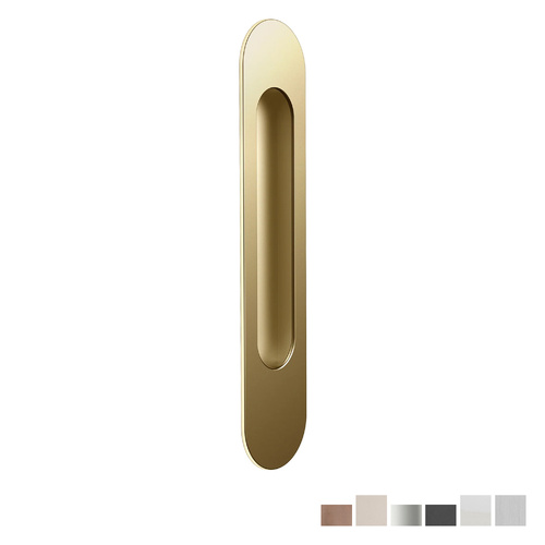 Mardeco Radius Edge M Series Flush Pull Single - Available in Various Finishes