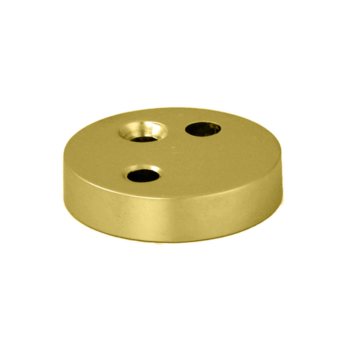 Nidus Floor Mounted Door Stop Riser Polished Brass DSFMRIS-PB