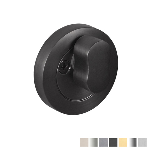 Nidus Eurobolt Round Single Cylinder with Turn - Available in Various Finishes