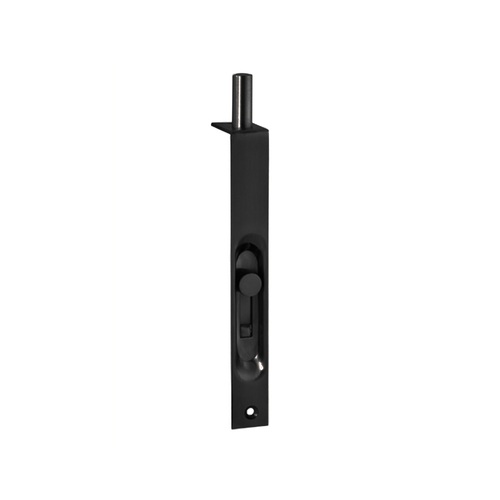 Nidus Door Flush Bolt 150mm Matt Black FB6BLV