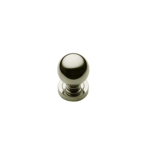 Manital K440 Door Knobset Round Passage 50mm Satin Nickel K440/F-NIS