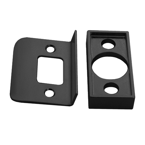 Nidus Tubular Latch Rebate Kit Matt Black LATREB-BL